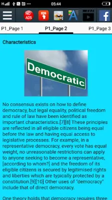 Democracy History android App screenshot 3